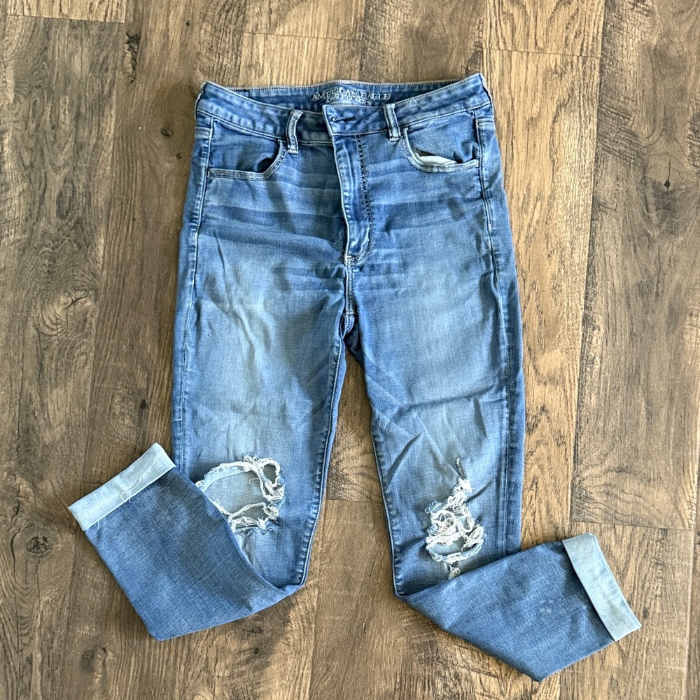 American Eagle Outfitters Light Blue Denim